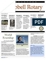 Rotary Newsletter Aug 10 2010