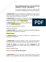 Casos Practicos para Determinar Riesgos y El Control Respectivo Formato