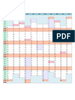 Calendario 1718 Word