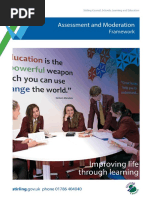 Assessment Moderation Framework 2017