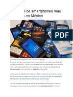 8 Marcas de Smartphones Más Vendidas en México