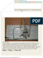 The Simplest Function Generator Built On A Breadboard - All As PDF