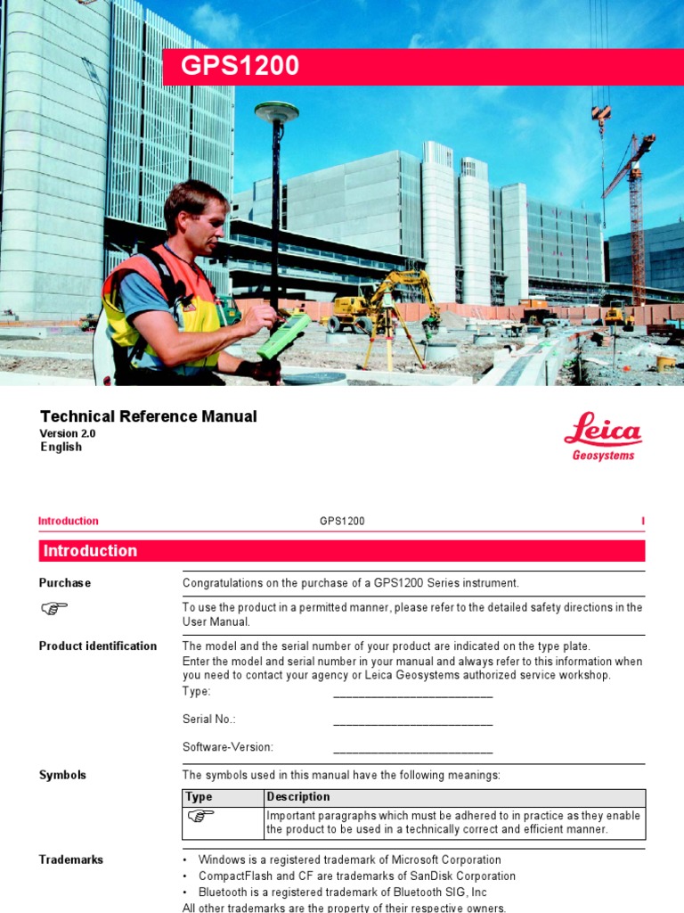 GPS1200 - Technical Reference Manual | PDF | Computing | Computing And ...
