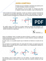 FLEXION ASIMETRICA