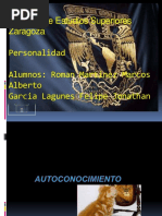 Autoconcepto, Autoimagen, Autoconocimiento y Autoestima