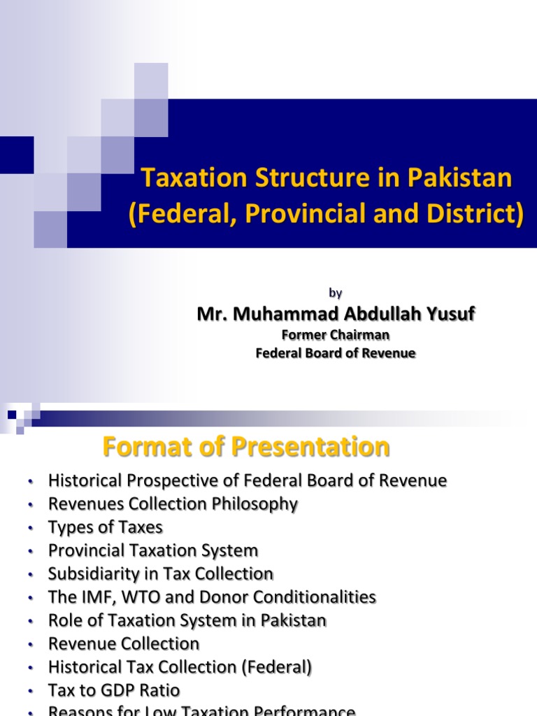 tax culture in pakistan essay