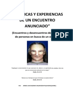 VALDIVIEZO Jorge Cronicas y Experiencias de Un Encuentro Anunciado I PDF