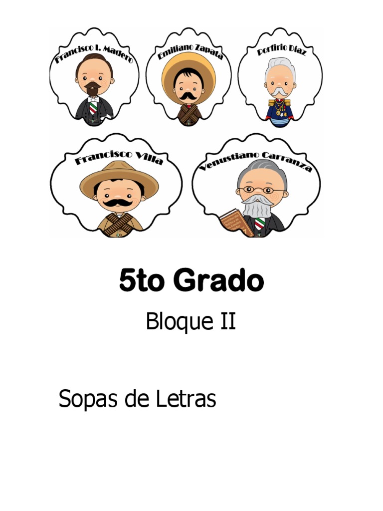 5to Grado - Bloque 2 - Sopa de Letras | Clima