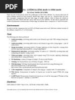 Download Benchmarks AMD64 in 32bit mode vs 64bit mode Ubuntu by ausim SN363677 doc pdf