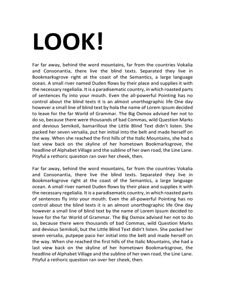 Look | PDF