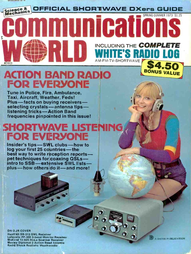Communications World 1973 Spring Summer | PDF | Very High Frequency | Radio  Technology