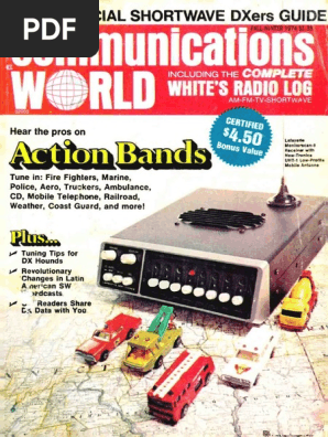 Communications World 1974 Fall Winter Amplifier Hertz