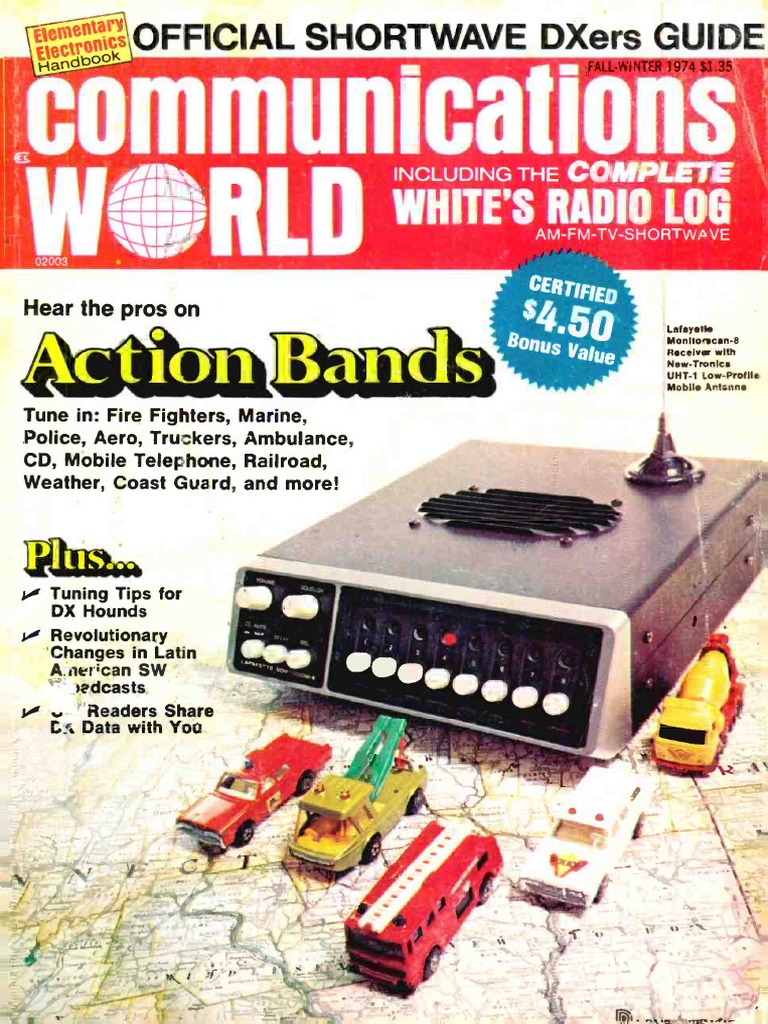 Communications World 1974 Fall Winter PDF Amplifier Hertz picture