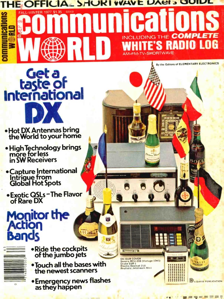 Communications World 1977 Fall Winter Loudspeaker Am Broadcasting