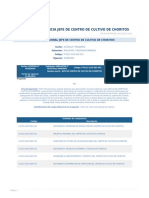 Perfil Competencia Jefe de Centro de Cultivo de Choritos