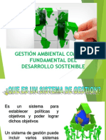 Gestión Ambiental Como Eje Fundamental Del Desarrollo Sostenible