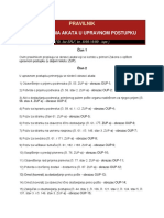 'Documents - Tips - Pravilnik o Obrascima Akata U Upravnom Postupku - PDF' PDF