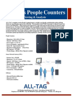 Wireless People Counters: With PC Data Viewing & Analysis