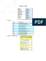 Cac - Tema 4. Documentos