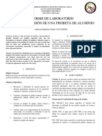 Informe Torsión Aluminio