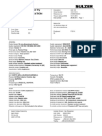 Sulzer Pumps Finland Oy Product Specification: General