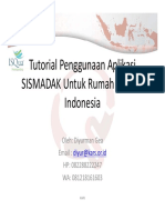 Tutorial Penggunaan Aplikasi SISMADAK