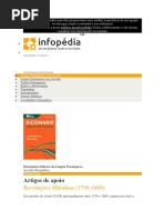 1750 Até 1800 Revolução e Mudança