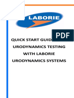 Quick Start Guides For Urodynamics Testing V06 (MAN247)