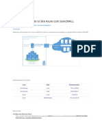 Fechando VPN Site To Site Azure Com SonicWALL