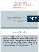 Myrtaceae Farmasi C