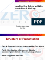 Initiatives & Bench Marking: Strategy For Approaching Zero Defects For Rmgs