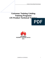 11-2011 Customer Training Catalog - Training Programs (LTE)