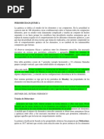 PERIODICIDAD QUIMICA