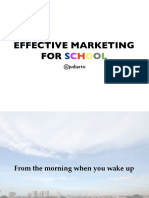 Effective Marketing For School - Compact Version