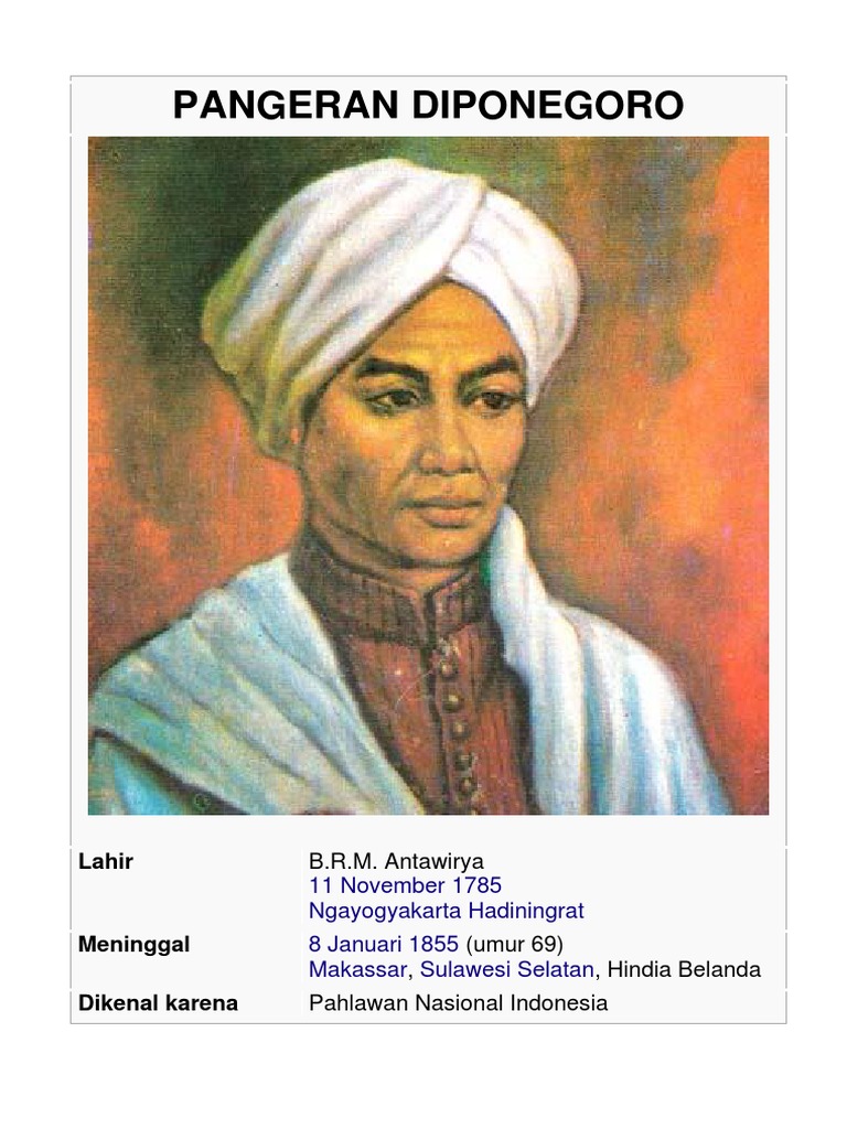 PANGERAN DIPONEGORO