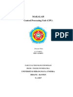 MAKALAH Central Processing Unit CPU