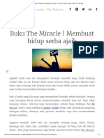 Buku The Miracle - Membuat Hidup Serba Ajaib - Semua Solusi Masalah Anda - The Miracle