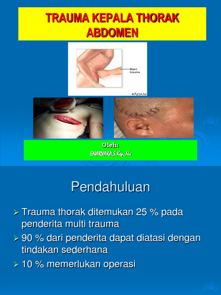 Trauma Thorak | PDF