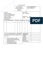 Purchase inward document for Embassy IT Solutions