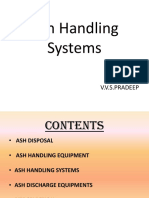 Ash Handling Systems: V.V.S.Pradeep