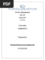 Khaled Mohammed Albaloushi: Service Management