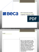 Creative Presentation Sheet - BECA Company