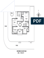Ground Floor Plan: Toilet Work Area