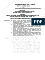 Susunan Panitia Pelaksana Kegiatan Implementasi Kurikulum 2013 Sekolah Menengah Pertama (SMP) Kabupaten Kapuas Tahun 2017