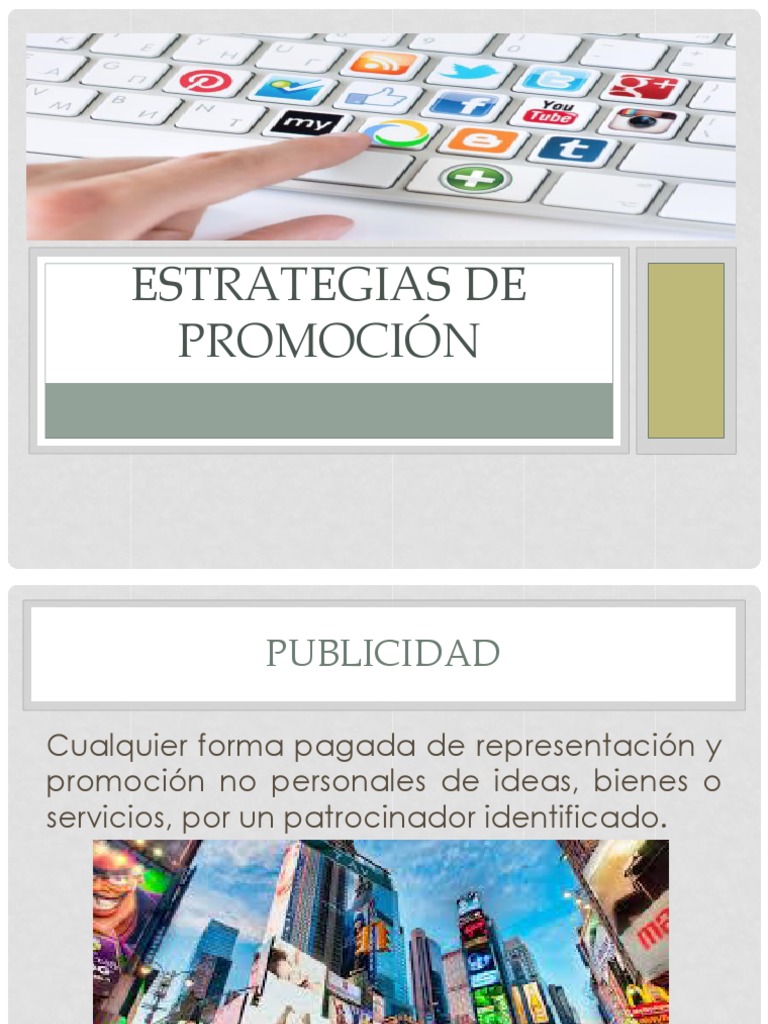 Estrategias de Promoción PDF | PDF | Comercio electrónico | Publicidad