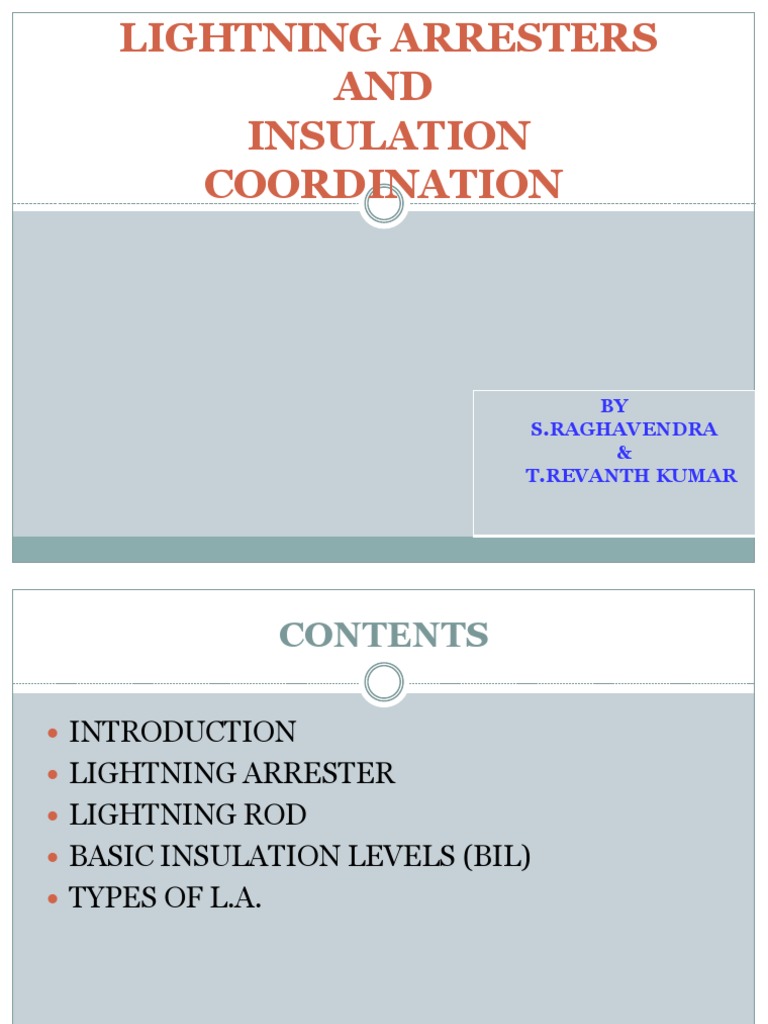 Lightning Arresters in Substations | PDF | Electrical Substation ...