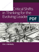 Three Critical Shifts in Thinking For The Evolving Leader PDF