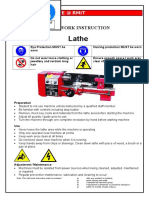 Lathe: Safe Work Instruction