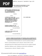 Download Parisi v Sinclair 42 - BN ANSWER and CROSSCLAIM wexhibits by Lewis Clark SN36372963 doc pdf