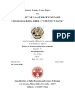 Comparative Analysis of Standard Chartered Bank With Other MNC'S Bank